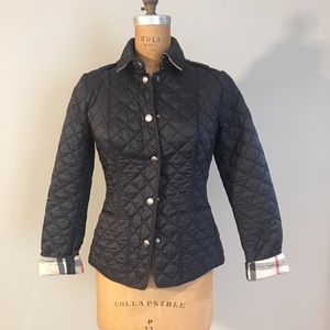 Burberry Brit Quilted Black Jacket